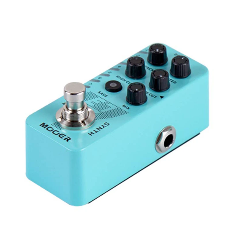 

MOOER E7 Synth Guitar Pedal 7 Types Custom Synthesizer Synth Tones Like Trumpet Organ 8 Bits EDM/Pad with Individual Arpeggiator