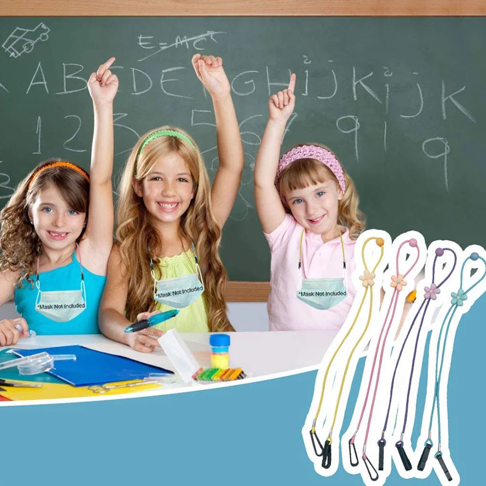 4/5 шт. Регулируемый Длина уход за кожей лица крышка ремешок держатель Вешалка