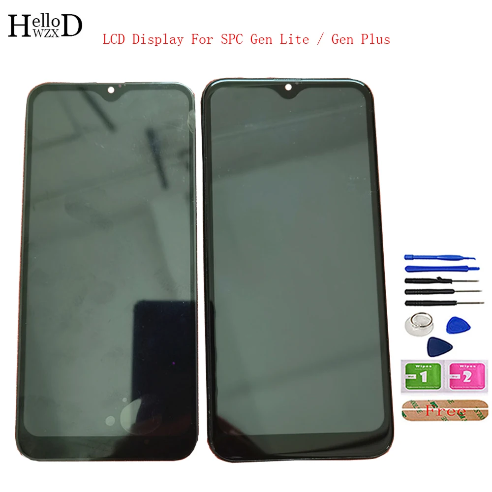 

Оригинальный мобильный ЖК-дисплей для SPC Gen Lite, ЖК-дисплей, сенсорный экран, дигитайзер для SPC Gen Plus, ЖК-датчик s в сборе, рамка инструмента