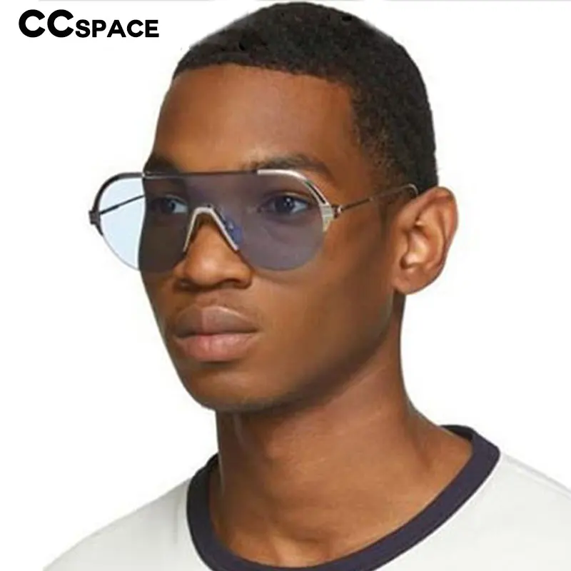 47096 негабаритных один объектив солнцезащитные очки для мужчин и женщин Мода UV400 |