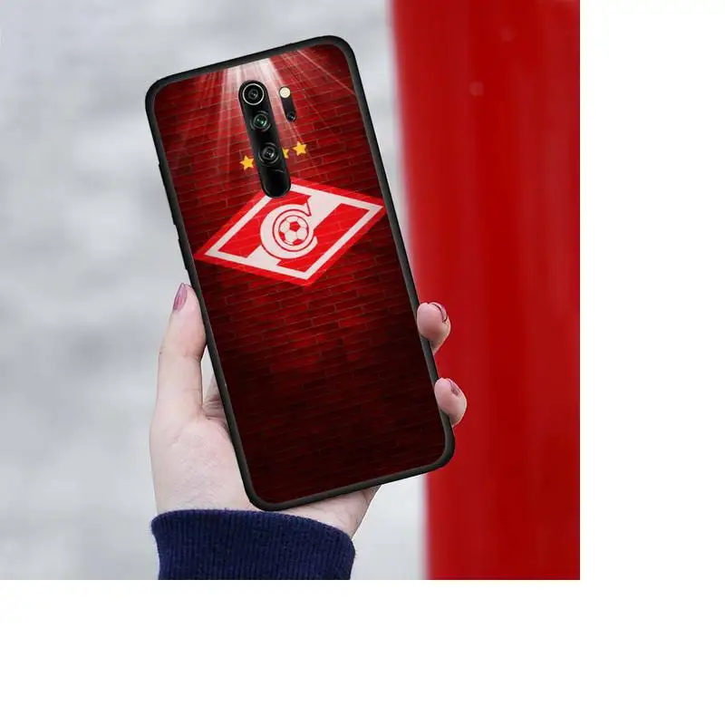 

Russian Spartak Moscow Football Phone Cases For Redmi 7 8 9 A K20 30 Pro Note 8 9 Pro 9s
