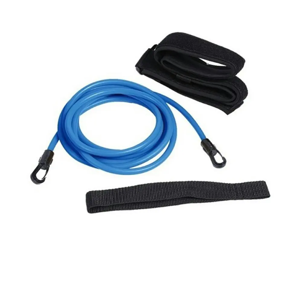 

Swimming Resistance Training Belt Fixed Rope Swimming Static Strap Swimming Belt Set Fashional Durable Belt