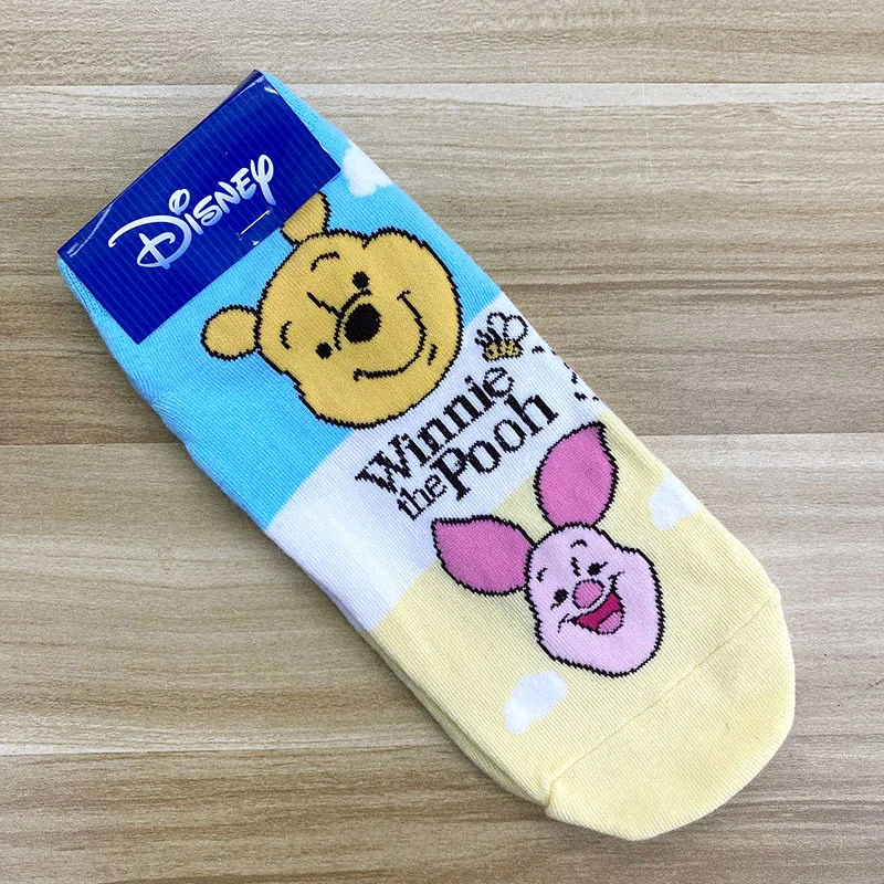 Disney Новые Носки Замороженные Aisha Микки хлопковые носки ярких цветов с вышивкой