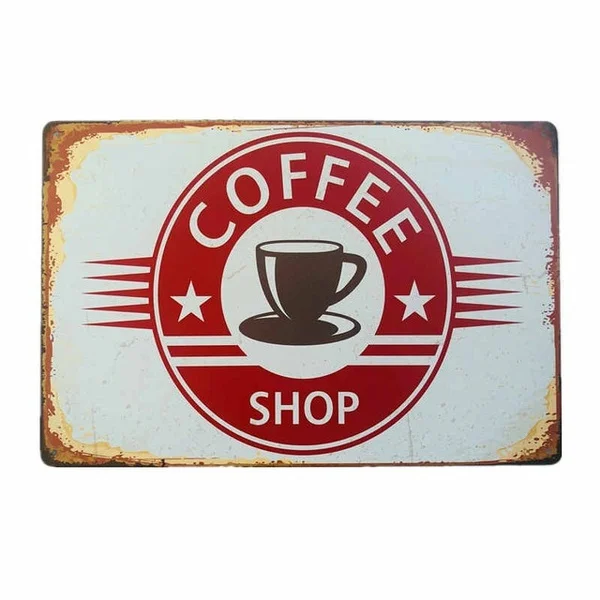 

BBQ CoffeeMenu Hamburger cafe Bar Pub Wall Decor Metal Sign Vintage Home Decor Tin Sign Wall Plaque Cool Metal Plate