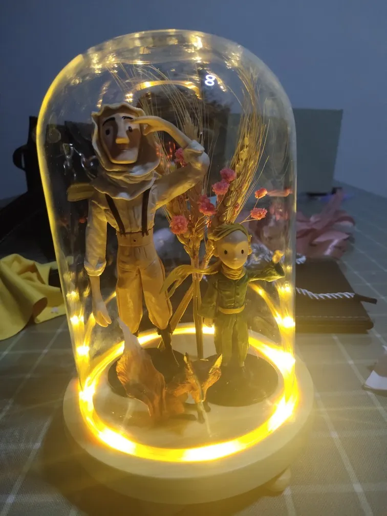 Маленький принц фигурка Маленького принца, фигурки аниме, подарок на День святого Валентина для девочек, детские игрушки, украшение торта для детей, подарки на день рождения