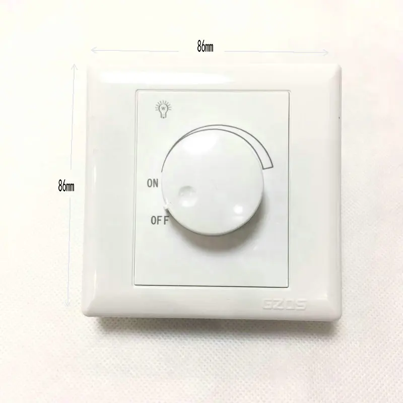 

Точечные Светильники 1pcs/lot 220v 630w Light Dimmer Switch Adjustable Brightness Controller For Filament Lamp