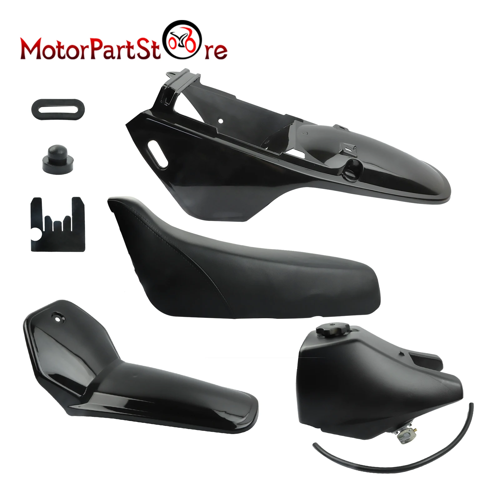 

Fairing Plastic Seat Gas Tank Kit Body Rear Fender Set For Yamaha PW80 PW 80 Peewee 80 Dirt Pit Kids Bike Motocross Motorcycle