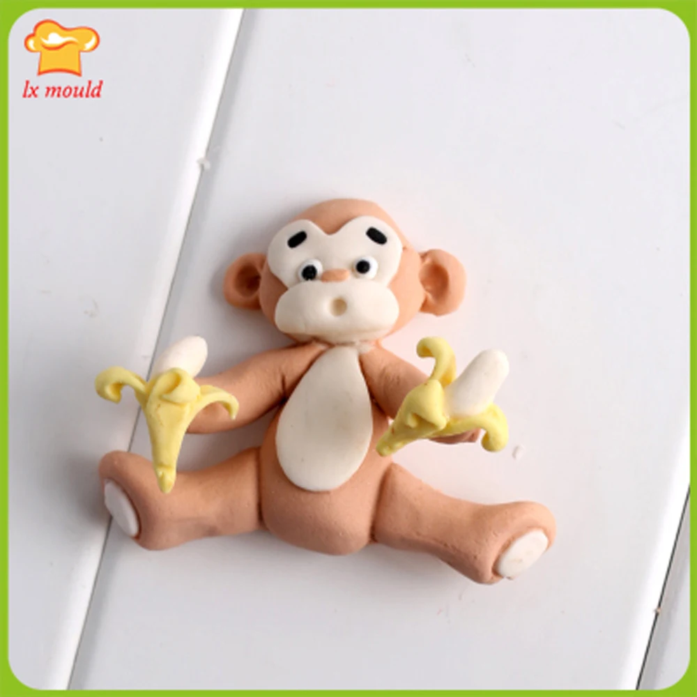 Милый мультфильм силиконовые формы для выпечки в виде животных DIY ароматерапия