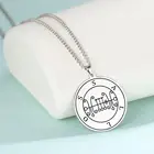 LIKGREAT Ожерелье Big and Mighty Duke Sallos для мужчин и женщин Kabbalah, Малый ключ Соломона, винтажная защита SS, ювелирные изделия