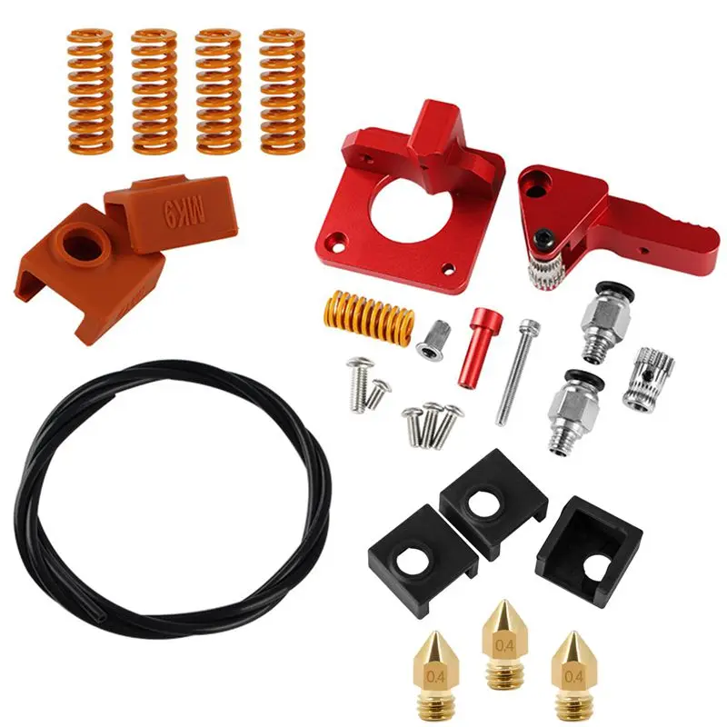 Нагревательный блок силиконовый чехол Mk7/Mk8/Mk9 Hotend для Ender 3 &amp Creality Cr-10S Pro Ender-3 Ptfe