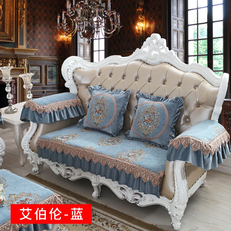 

Blanket Cotton Fabric Cloth Sofa Cover Anti Slip Blanket Cushion Sectional Sofa Cover Protector Copridivano Furniture AG50SF