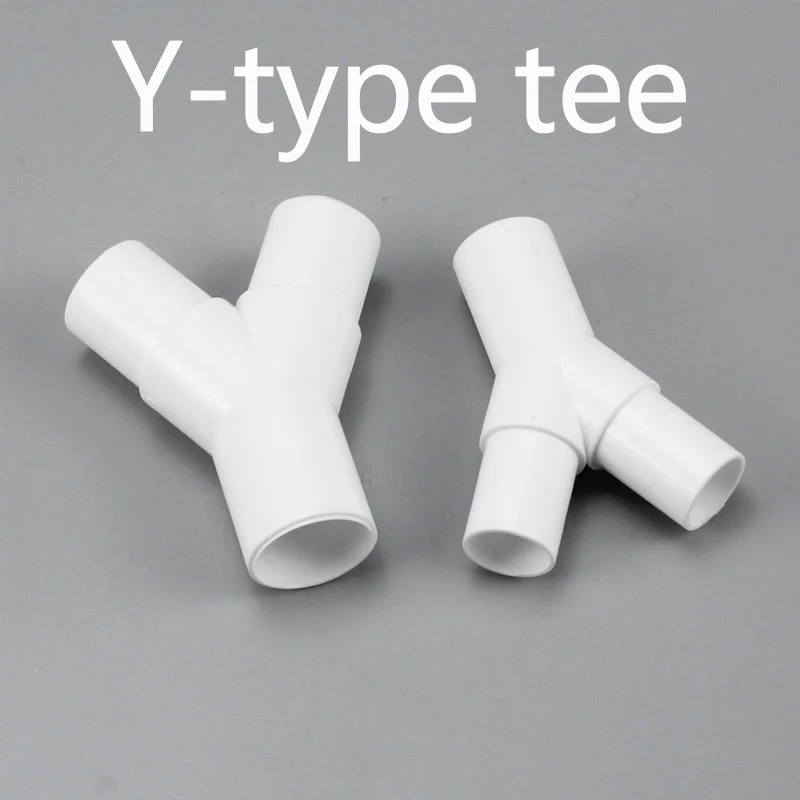 Пластиковая y образная трёхсторонняя вилка водопроводная труба капельная