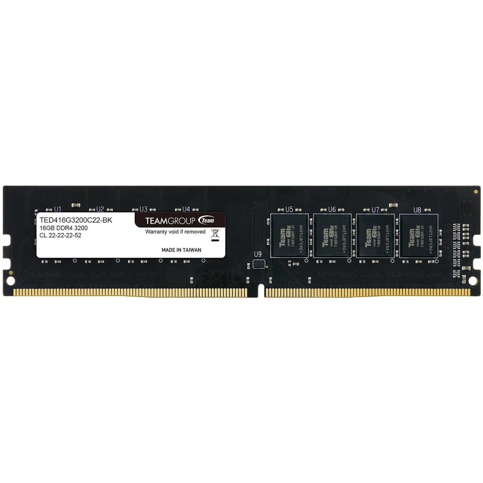 Память RAM 16GB DIMM Team Group 3200 Mhz PC4 25600 DDR4 CL22 288 Pin|Запчасти для пылесоса| |