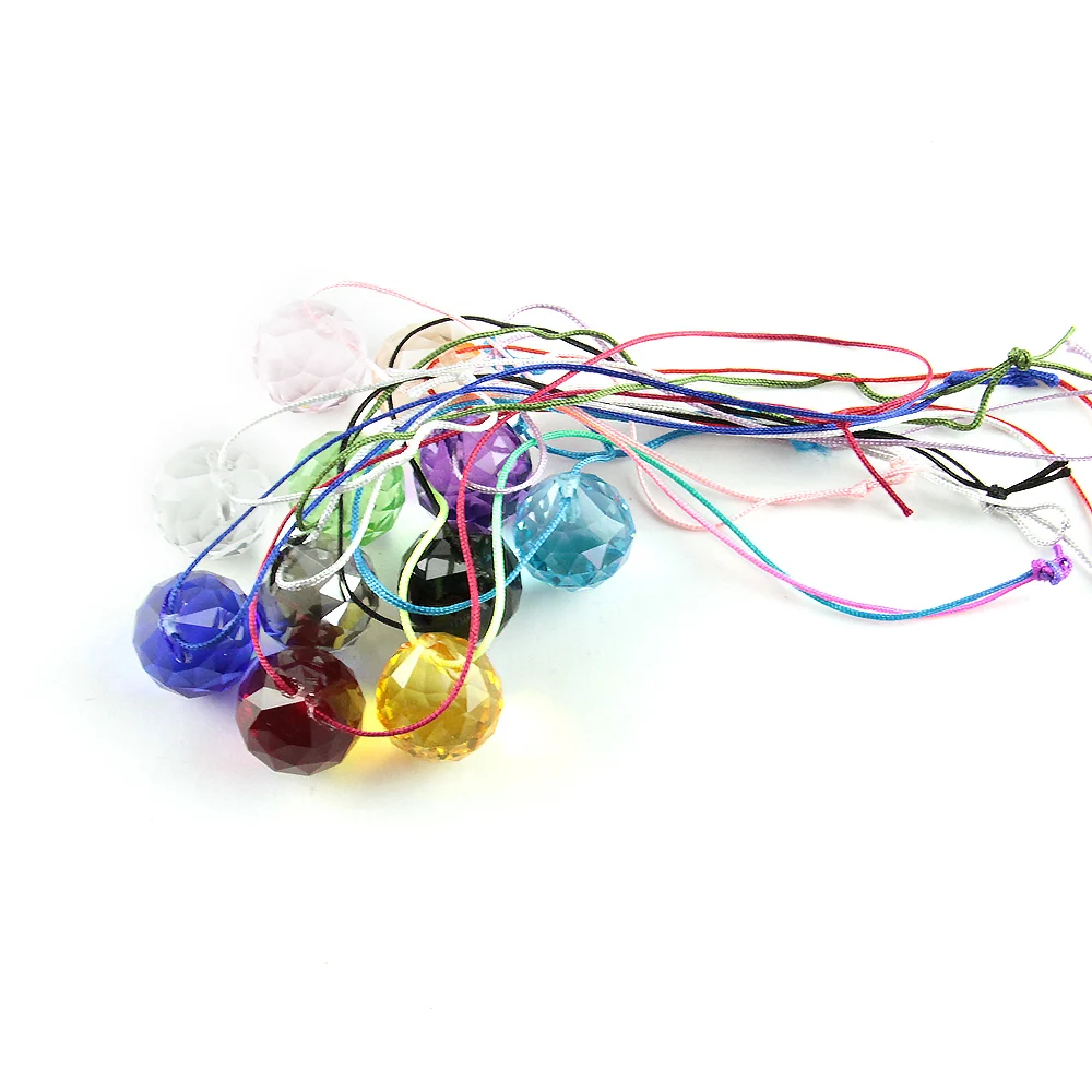 50 шт. разноцветные подвесные люстры с гранеными шариками | Лампы и освещение