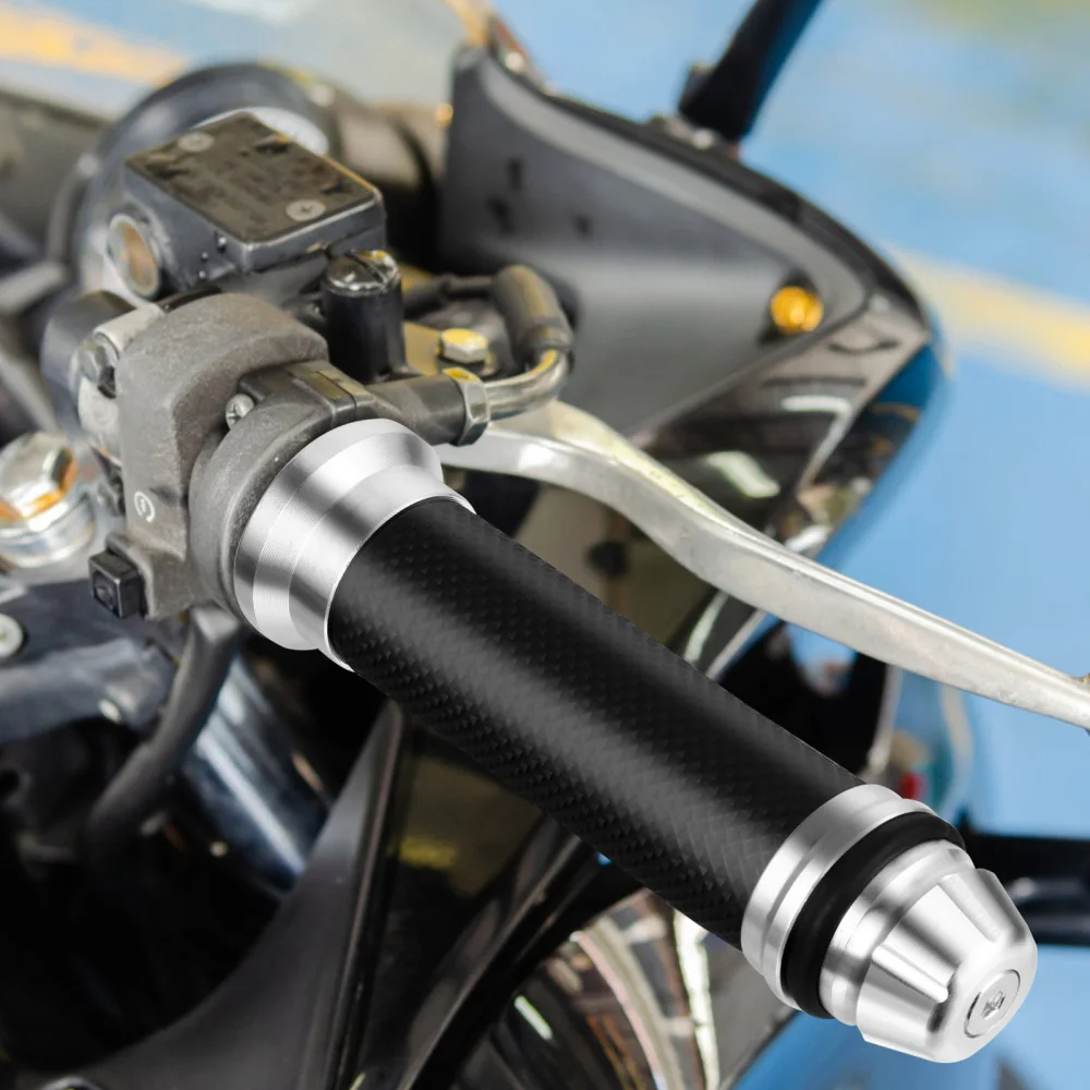 

1 Pair Motorcycle Handle Bar Anti-slip Motorcycle Throttle Grip Motorbike Part