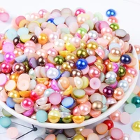 50 100pcs mixed pearl planar mini resin ornaments diy craft supplies phone shell patch home decoration accessories materials