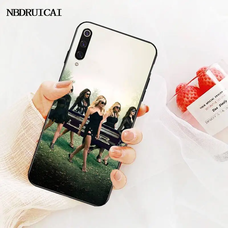 NBDRUICAI Pretty Little Liars DIY Окрашенные Bling чехол для телефона Redmi Note 8 8A 7 6 6A 5 5A 4 4X 4A Go Pro Plus Prime