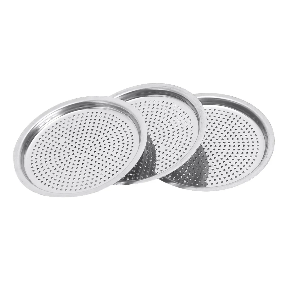 9 силиконовых прокладок и 3 сменных фильтра для кофеварки из нержавеющей