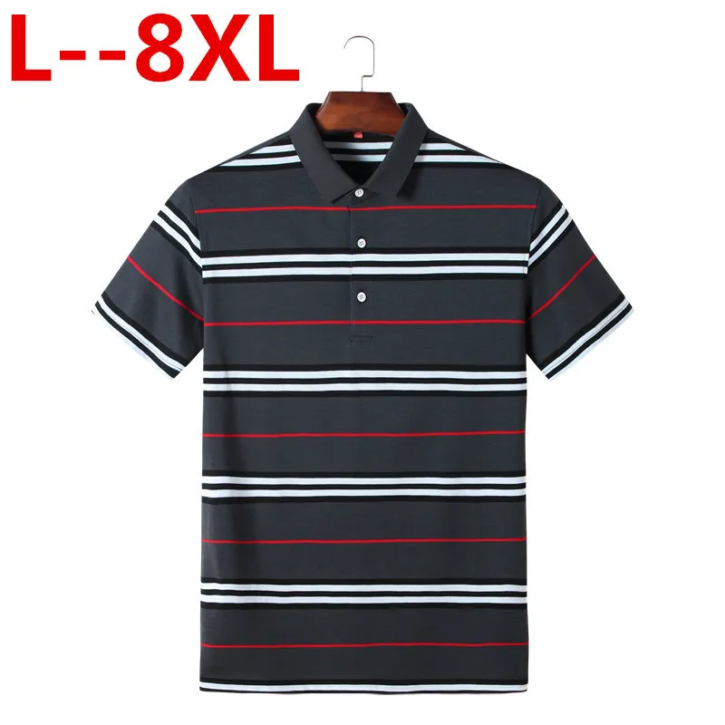 Футболка мужская с отложным воротником хлопковая дышащая деловая Повседневная