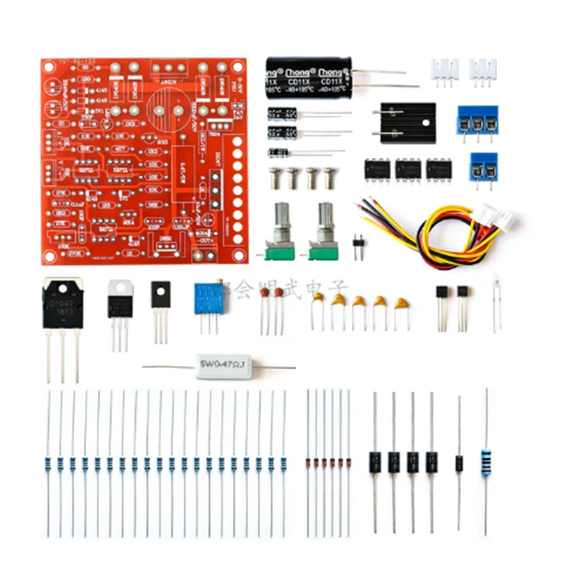 0-30V 2ma-3a adjustable DC regulated power supply laboratory power short circuit current limiting protection DIY Kit