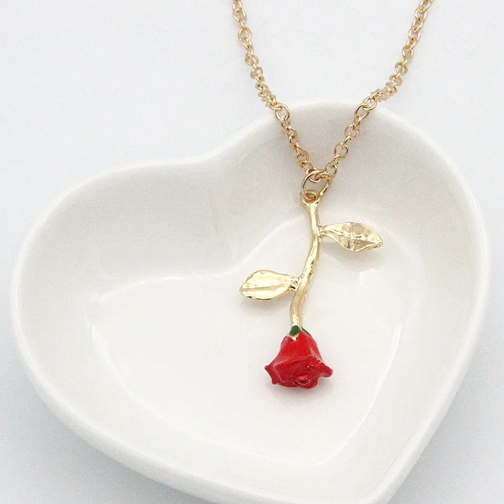 

Hot selling fashion leaf rose earrings earrings super fairy long sweet temperament tassel personality alloy female earrings