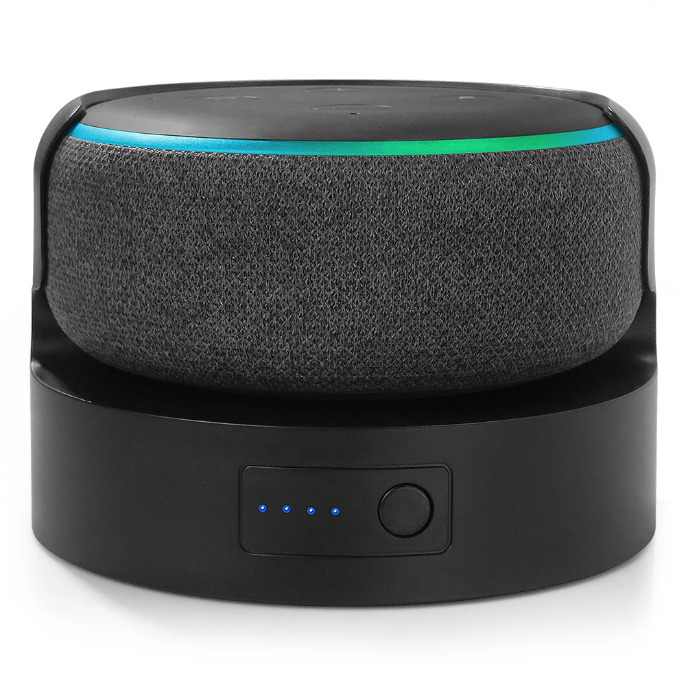 Комплект аккумуляторов для Echo Dot 3rd база аккумулятора 3 портативное зарядное