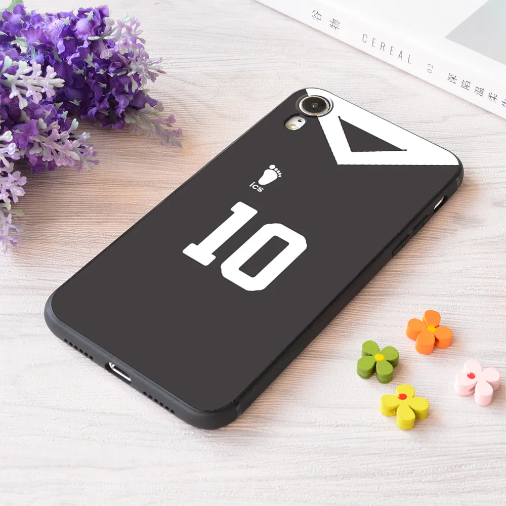 Мягкий матовый чехол с принтом в виде Джерси для iPhone #10