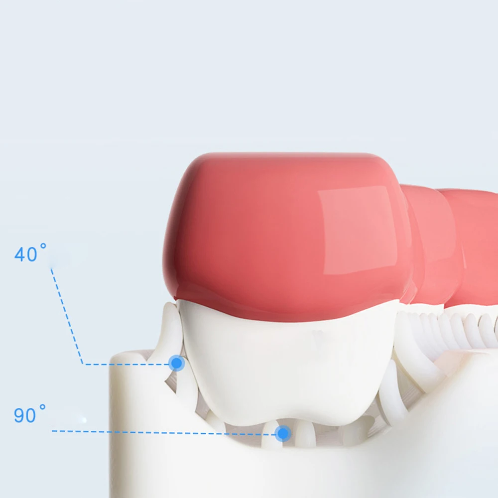 Полностью закругленная детская зубная щетка U-образной формы | Красота и здоровье