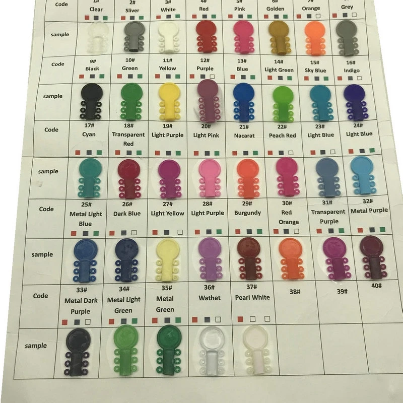 1 упаковка 40 палочек Стоматологическая Лигатура Галстуки ортодонтия эластичные