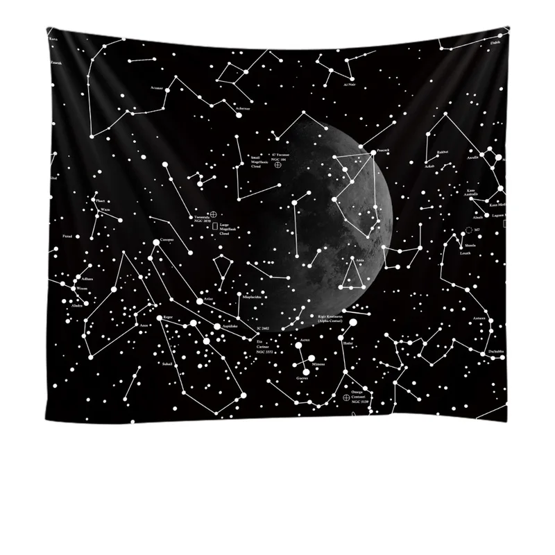

Mandala Tapestry Galaxy Pattern Wall Tapestry Home Decoration Constellation Space Tapestry 150 X 210cm Bohemian Art Decor