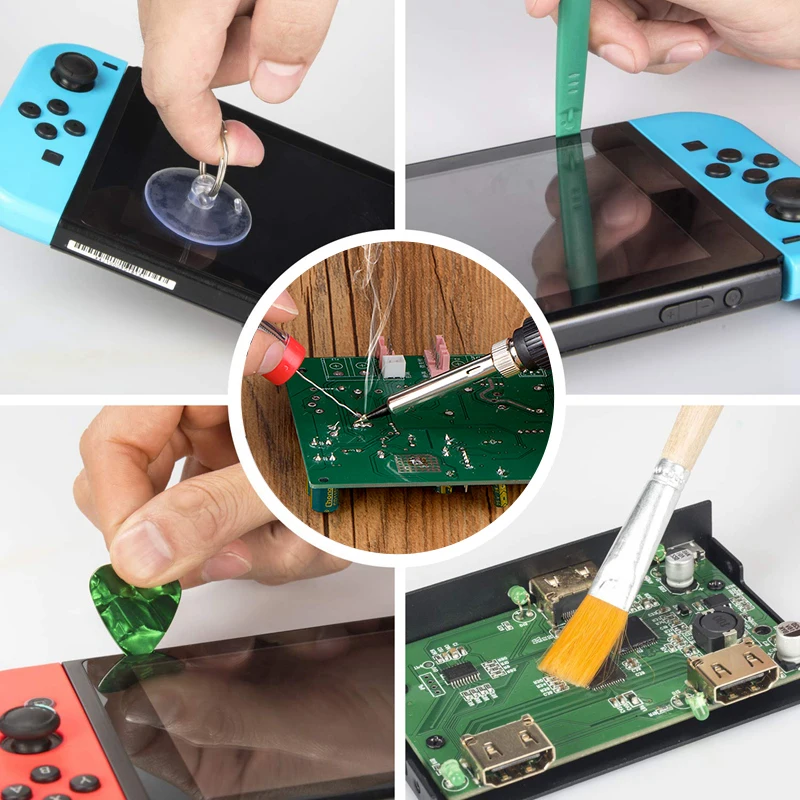 

TEZEN Stub Wire Cutters Crimping Pliers Wire Peeler Nippers Wire Cable Stripper Multi-tool Kits Multifunctional Hand Tools