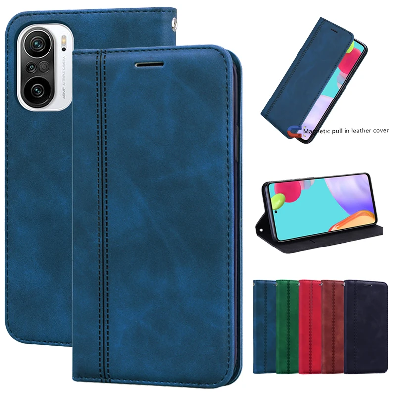 

Чехол POCO F3 для Xiaomi Poco F3, роскошный флип-чехол, Магнитный кожаный чехол для Xiomi Mi Poco F3 F 3 Pocophone F3, чехол-книжка