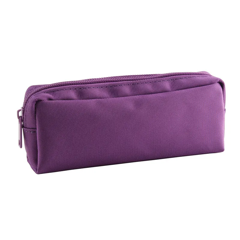 Light purple Чехол для карандашей, розовый, trousse scolaire stylo, большой объем, szkolne, канцелярские принадлежности, papelaria, kawaii, estuche para lpices, kalem kutusu - Цвет: Light purple