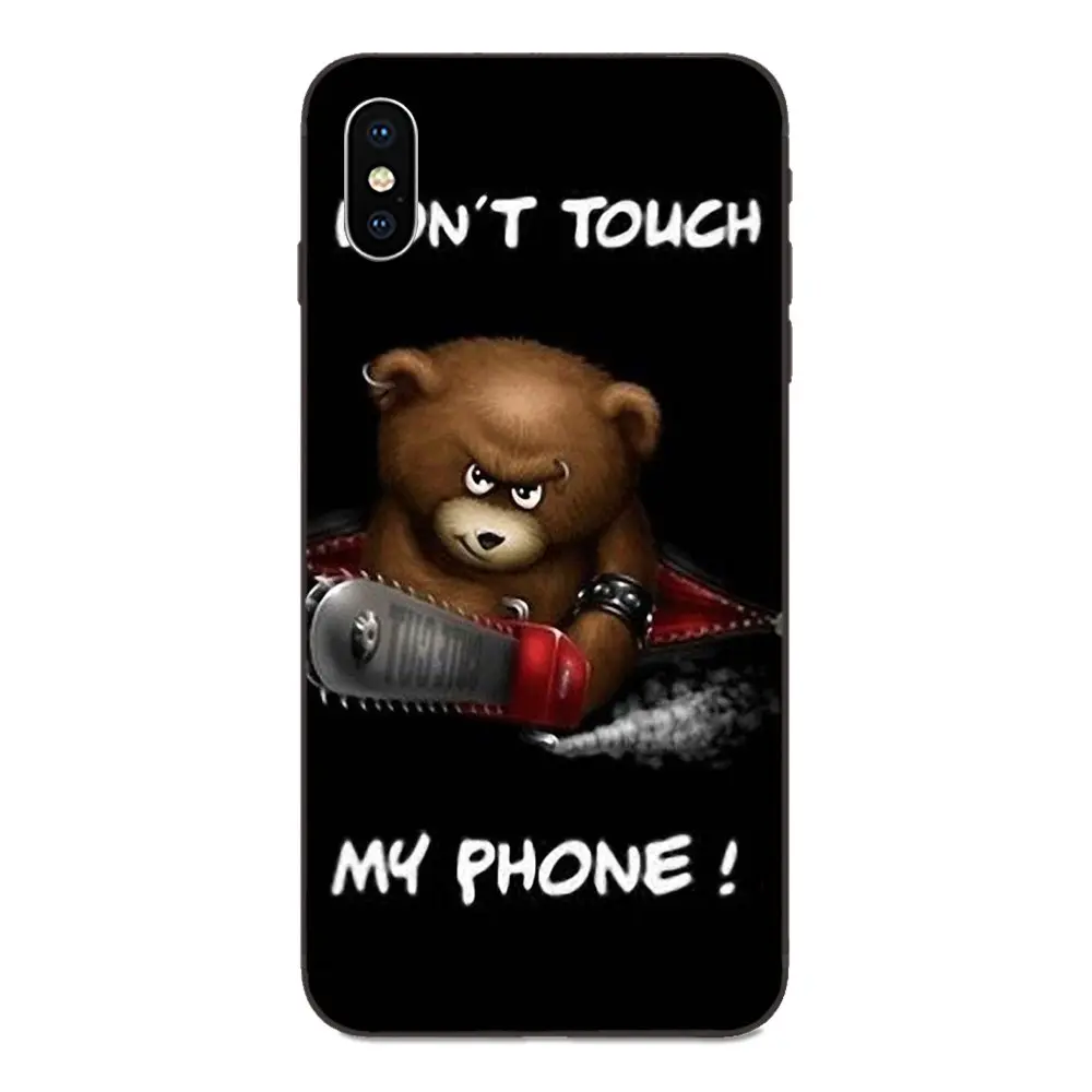 For Galaxy A8 A9 Star Note 4 8 9 10 S3 S4 S5 S6 S7 S8 S9 S10 Edge Lite Plus Pro G313 TPU Fashion Original Funny Don't Touch My |