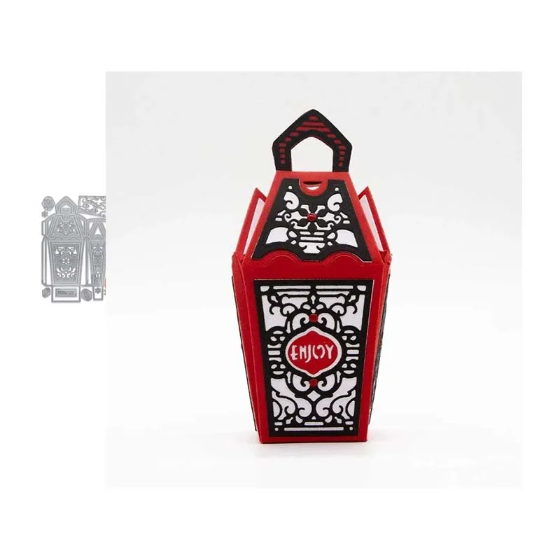 

2021 New Gift Diy Box Metal Cutting Dies Stencil Craft Die Cut Card Make Mould Decoration Template for Scrapbooking Design Model