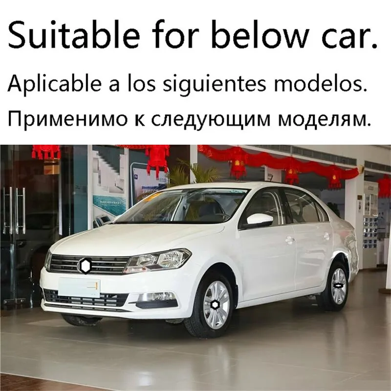 Декоративный задний диффузор 16 17 для Volkswagen Santana | Автомобили и мотоциклы