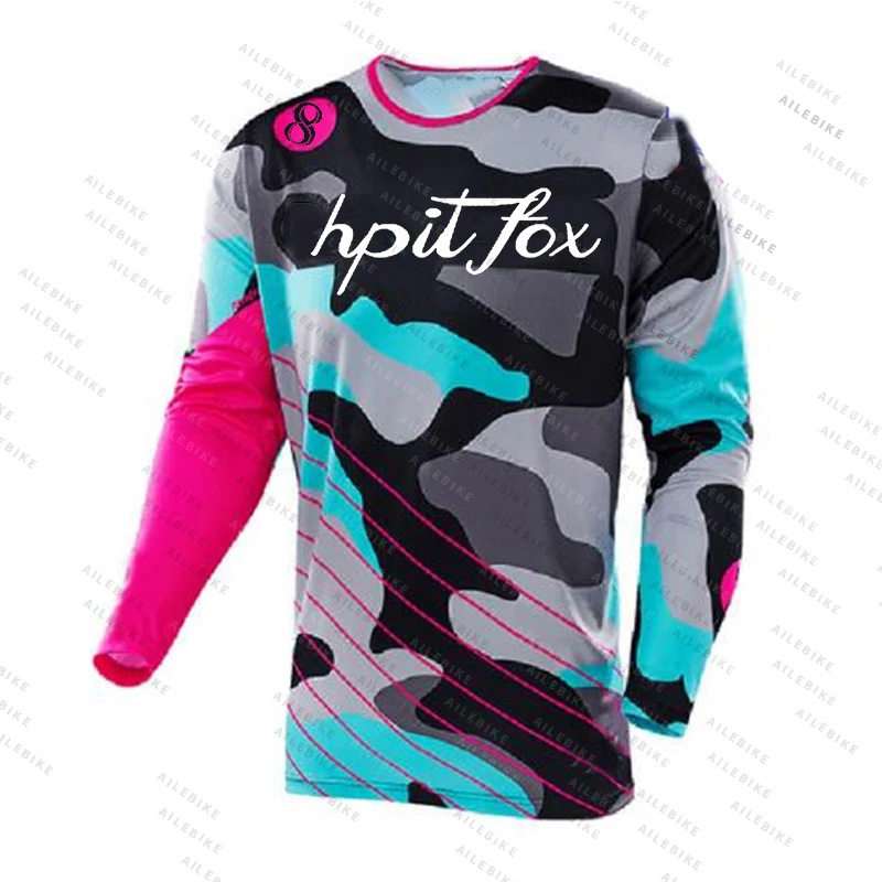 Мужские майки для горного велосипеда hпитлиса 2020 рубашки футболки езды на мотоцикле одежда мотокросса FXR