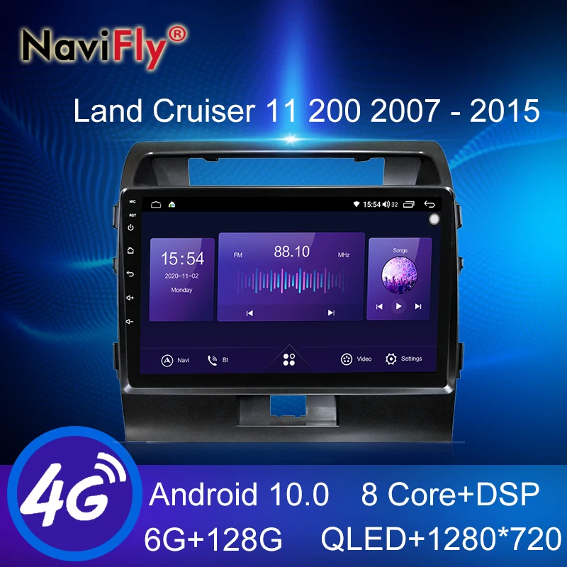NaviFly 7862 Android все в одном автомобиль интеллектуальная система радио мультимедиа