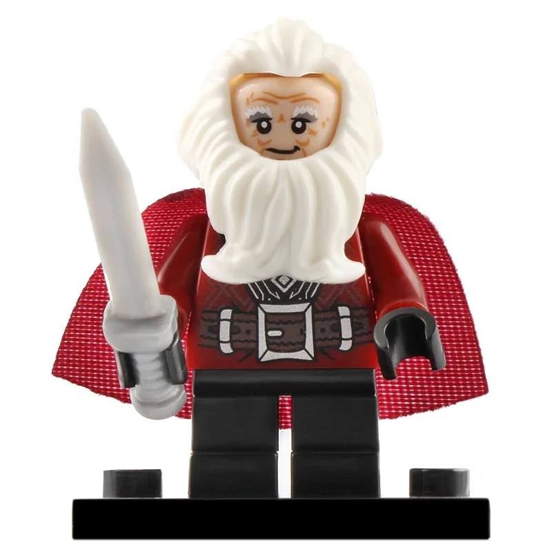 8 шт./компл. Lego Властелин Колец экшн Minifigured балин Торин Бильбо модели