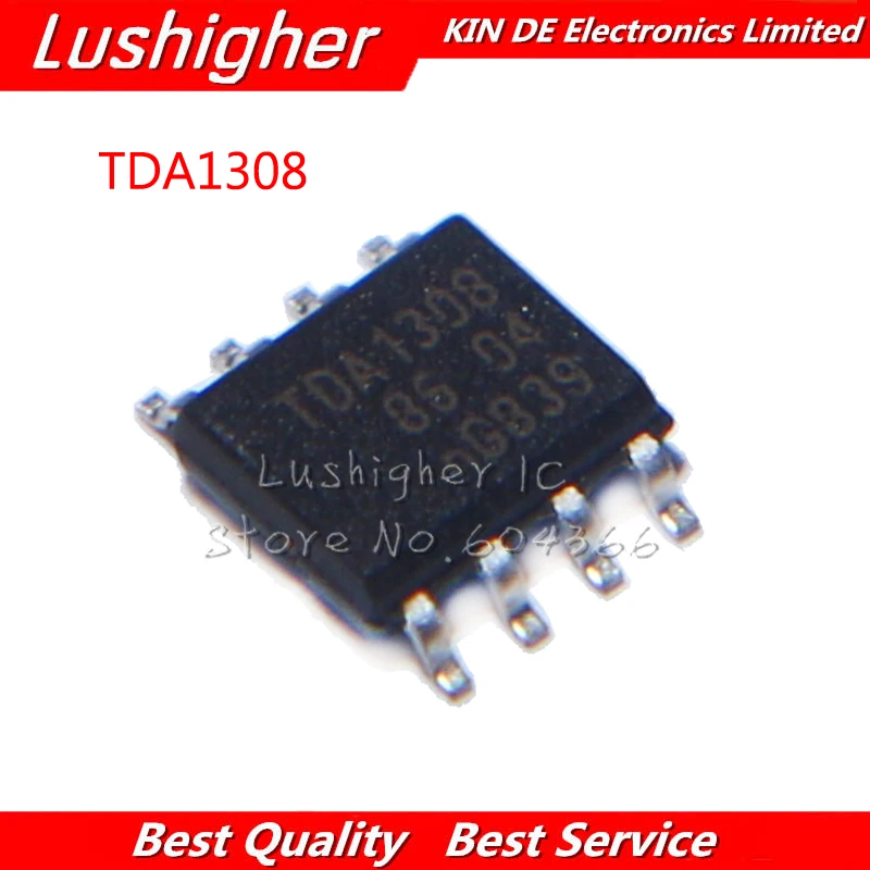 10 шт. TDA1308 SOP TDA 1308 Sop8 Sop новый оригинальный | Электронные компоненты и