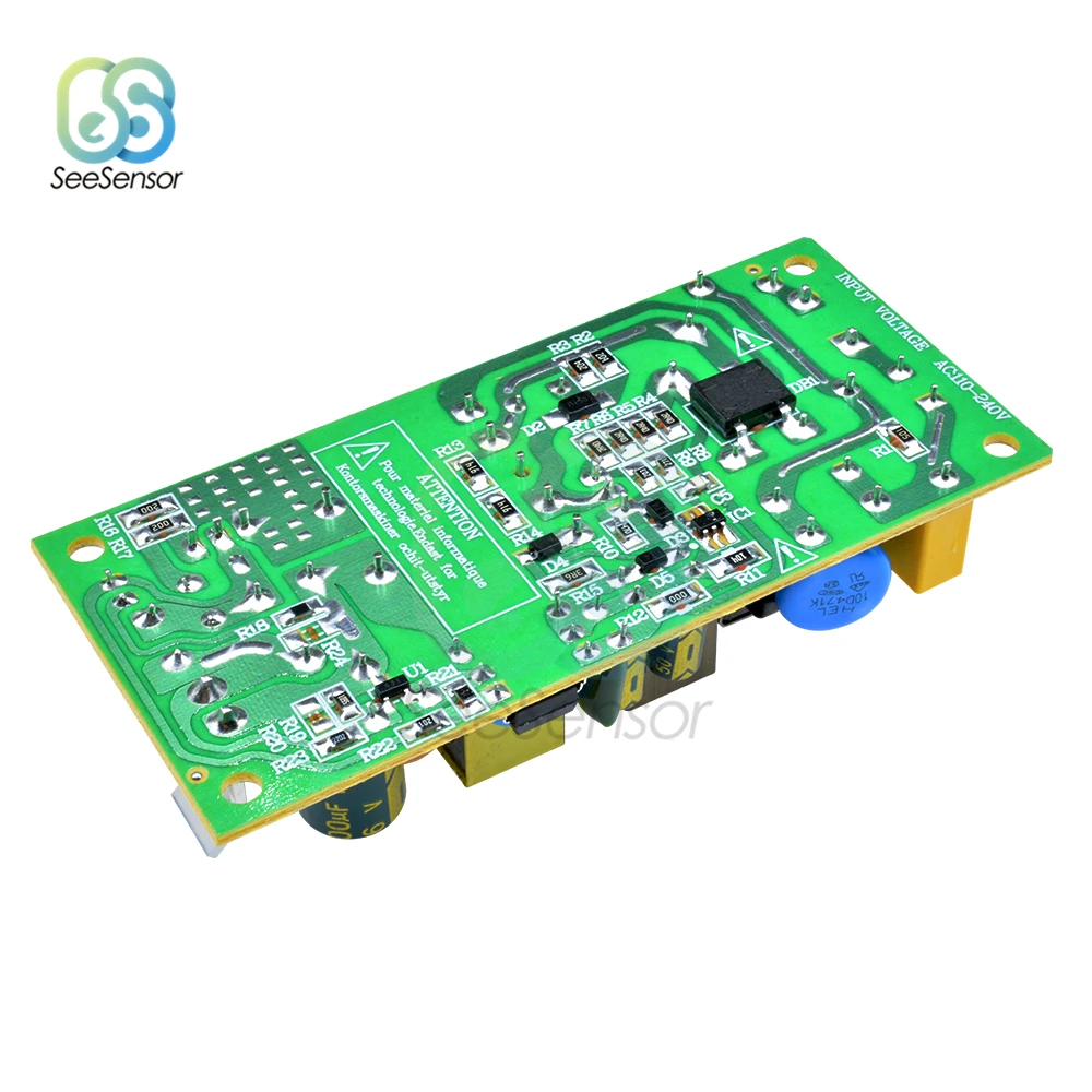 AC-DC 100 V-240 V-12 V 3A 24V 1.5A переключение Питание модуль перенапряжения Защита от перегрузки по току Защита от короткого замыкания, защита для переключателя «сделай сам»