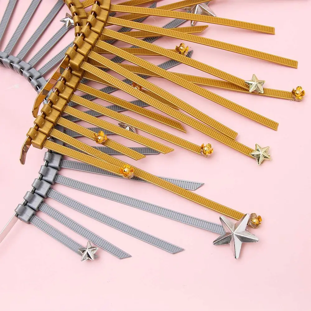 Женская повязка на голову с золотистой короной 1 шт.| |