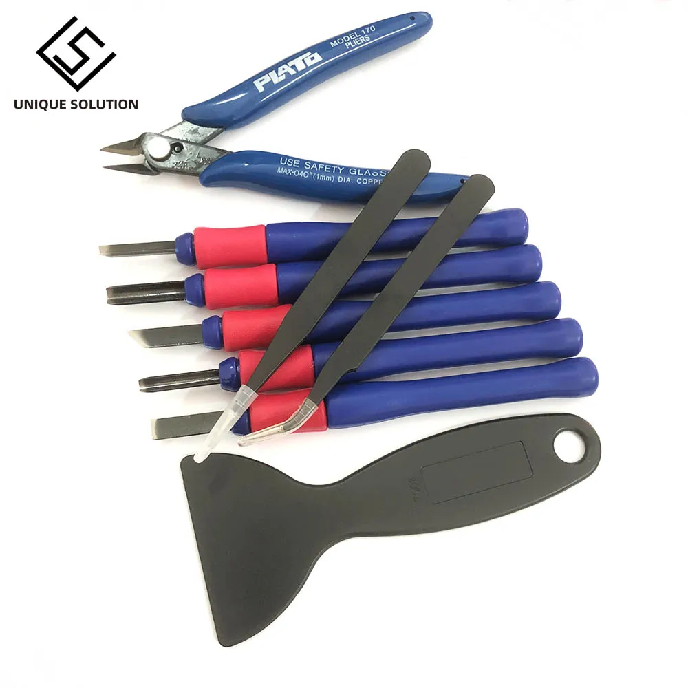 Набор инструментов для ремонта 3D принтера набор пинцетов удаления заусенцев и |