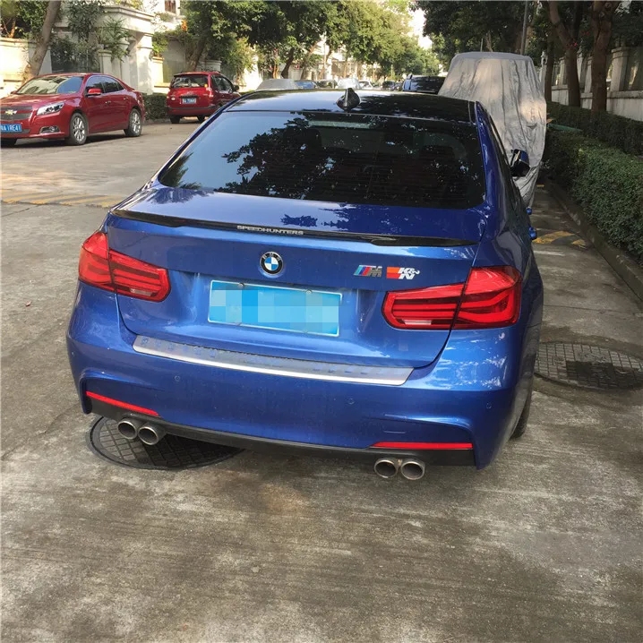 Спойлер для F30 F35 из углеродного волокна Материал 2012-2016 CKB P4 стиль