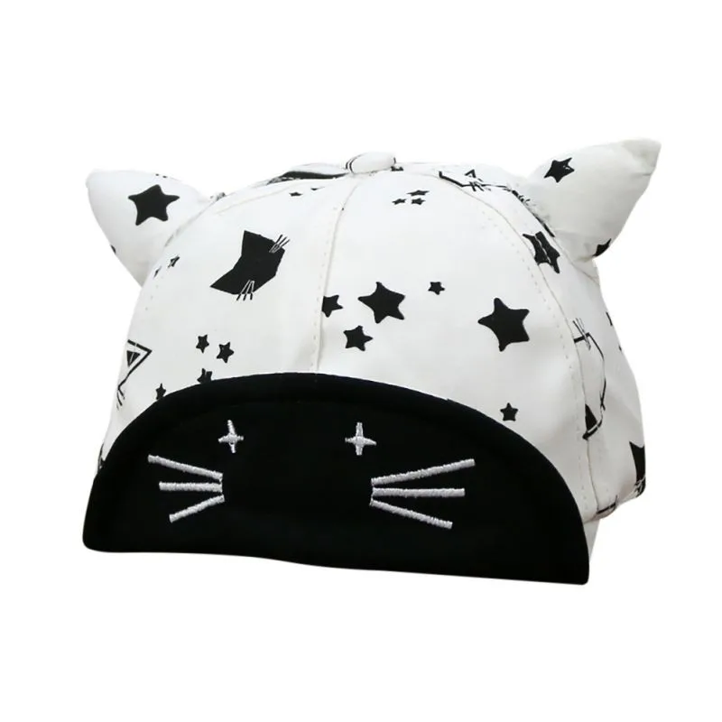 Милые детские шляпы Летняя детская бейсбольная кепка для мальчиков и девочек