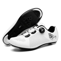 new road cycling shoes sneaker white racing bike shoe professional mtb footwear breathable bicycle racing self locking shoes