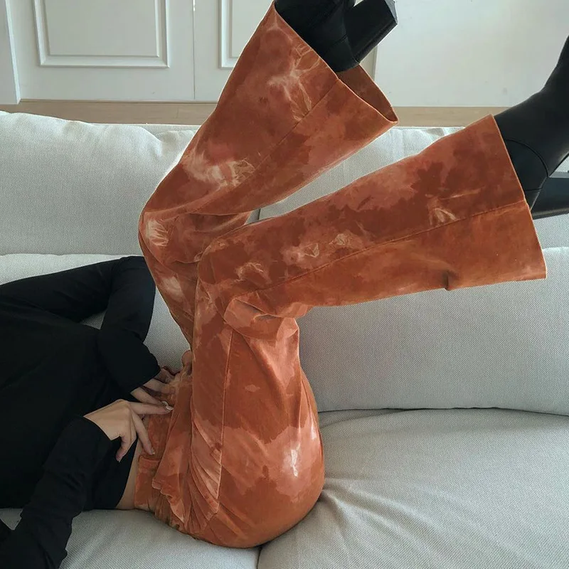 

Vintage Y2K Joggers Harajuku High BF Women’s Pants 2021 Spring Summer EGirl Aesthetic Flares Trousers Femme Sweatpants Vestidos