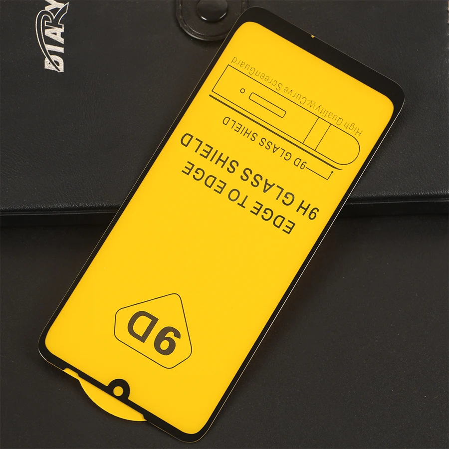 50 шт. 9D закаленное стекло для Xiaomi Redmi Go S2 Y3 Y2 Y1 Lite K20 Pro 8 8A 7 7A полное покрытие экрана Защитная пленка