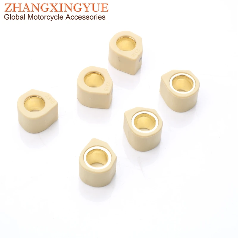 6 шт. производительность вариатор роликовые весы 20 грамм 23x18 мм для Adly Hurricane 320 |