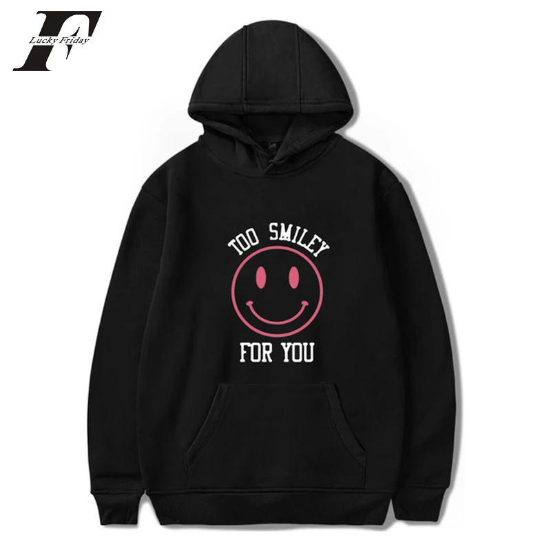 The Hype House Addison Rae Merch Hoodies Hooded Sweatshirts Men / Women Pouty Face Oversized Hoodie Unisex Tracksuit Kpop 2020 | Женская